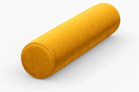 Žltý zamatový vankúš k modulárnej pohovke Rome Velvet - Cosmopolitan Design