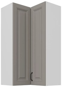 Skrinka do kuchyne Stilo claygrey/biely 60x60 GN-108 2F (90°)