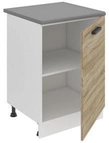 Kuchynská skrinka Belini Premium Full Version spodná 60 cm dub sonoma s pracovnou doskou