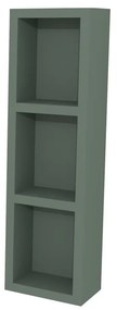 Mereo Aira, kúpeľňová skrinka 20 cm, horná, policová, Multidecor, Zelená Verde, MER-CN796SZEV1