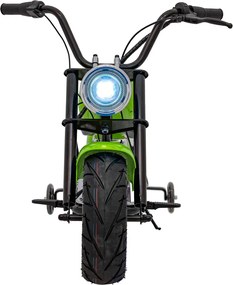 Ramiz Chopper Warrior Zelený motocykel