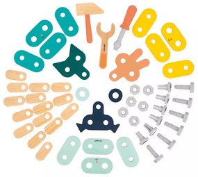 BricoKids - 3 malé zvieratká na zostavenie