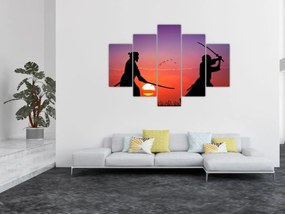 Obraz - Samuraji (150x105 cm)