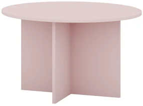 Konferenční stolek Phoebe 01 84 cm růžový