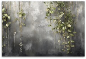 Gario Obraz na plátne Betónové listy Natura Rozmery: 90 x 60 cm