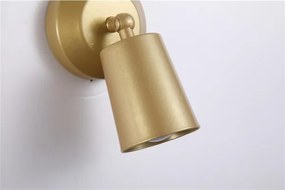 Searchlight 23340GO - Nabíjateľné a stmievateľné LED nástenné svietidlo CONE LED/1,5W/5V zlaté