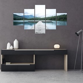 Obraz - Pri pohľade z móla (125x70 cm), 40 ďalších rozmerov