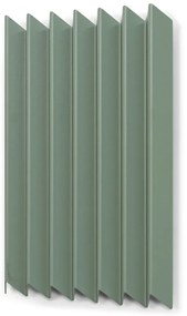 Zeleno-sivý kovový nástenný vešiak Sensu – Spinder Design