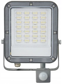 BERGE LED reflektor ODYN s pohybovým senzorom 100W - 9000lm - 4000K - IP66