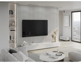 Mexen Lam-B, stenové lamely 275 × 31,5 cm, HDF doska 4 mm, biela matná, S100-275317-2812-051