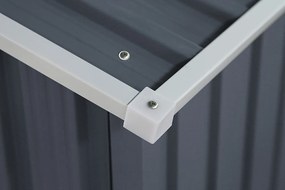 Záhradný domček plocha 213 x 127 cm (zelený)