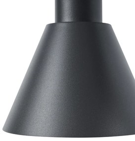 Moderné závesné svietidlo čierne so 6 svetlami - Biles