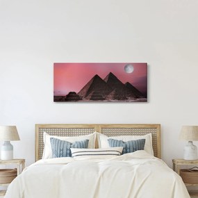 Obraz - Pyramídy Giza, Egypt (120x50 cm)