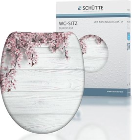 Eisl Sanitär WC sedadlo Duroplast Soft Close Flowers and Wood 82197