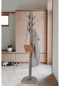 Sivý vešiak z kaučukového dreva Flapper - Umbra