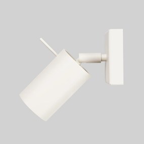 Bodové svietidlo Ring, 1x béžové kovové tienidlo, (možnosť polohovania)