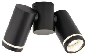 Bodové svietidlo JET SET 2xGU10/10W/230V čierna