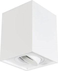 Inteligentný reflektor biely Vrátane WiFi GU10 Nastaviteľný - Quadro 1 Up