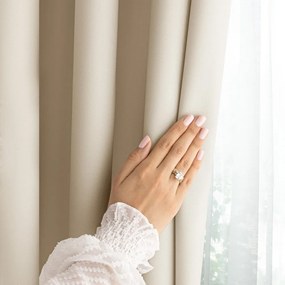 Krémový dimout záves 140x270 cm Carli – Restilo