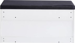 JU Skriňa na topánky so sedadlom 100 x 35 x 49 cm