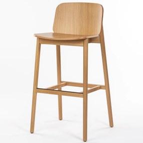 CLARISA BAR 75 DREVENÁ STOLIČKA NA MIERU výška sedu 75 cm