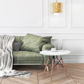 Konferenčný stolík PARIS DTW 60 cm biely