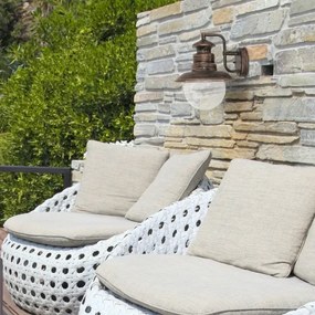 Rabalux 8163 - Vonkajšie nástenné svietidlo ODESSA 1xE27/60W /230V IP44