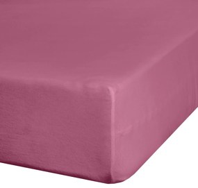 BAVLNENÉ PRESTIERADLO S GUMOU ADELA 140X200X25 CM RUŽOVÁ