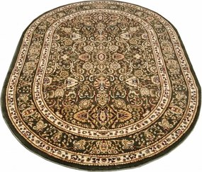 DC Koberec Orient ovál 007 zelená Rozmer: 60×100 cm