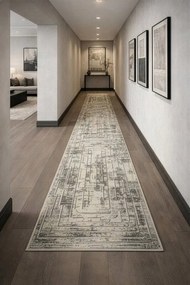 Dekorstudio Koberec do obývačky MONACO1, oceľovosivý Rozmer koberca: 60x100cm