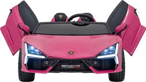 Elektrické autíčko Lamborghini Revuelto XL STRONG ružové