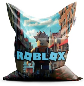 Sablio Sedací vak ROBLOX Mesto - 150x100 cm