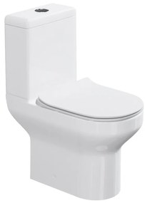 WC kombi ALFA ECO vertikálne doska s pomalým sklapaním