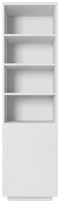 Regál Asha 50 cm - biely mat