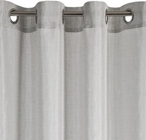 ZÁCLONA ELICIA 140X250 CM SIVÁ