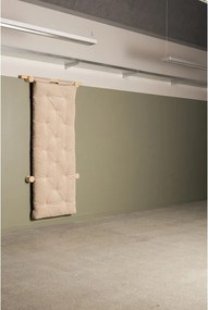 Tmavohnedé menčestrové kreslo Hooked – Karup Design