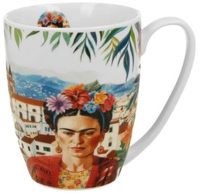 Porcelánový hrnček Mexican Art Frida 360 ml