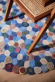 Koberec Sushi Color Multi kruh