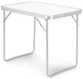 Skladací cateringový stôl 80x60 cm biely