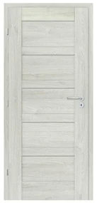 Classen Lukka Interiérové dvere rámové, 80 L, 820 × 1 970 mm, fólia, ľavé, dub šedý, plné