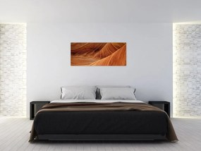 Obraz - Červený piesok (120x50 cm)