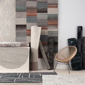 Koberec Breeze beige/raw/blue 200x290cm