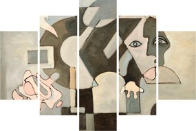 Obraz - Kubizmus (150x105 cm)