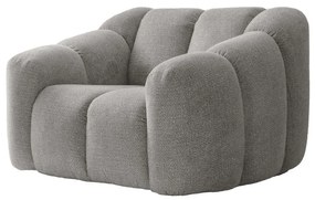 Svetlosivé kreslo Shell – Miuform