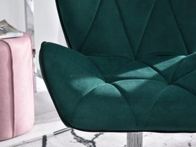 Kreslo Velma M (zelená + čierna). Vlastná spoľahlivá doprava až k Vám domov. 1110453