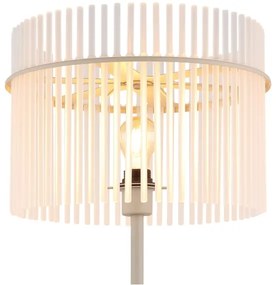 Globo 15698SB - Stojacia lampa GORLEY 1xE27/60W/230V