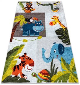 Detský koberec JUNIOR 51858.802 zvieratká, Afrika