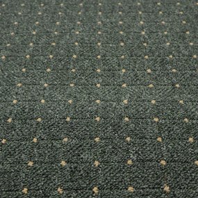 Condor Carpets, Kusový koberec Udinese zelený štvorec, 100x100, zelená, chodba / predsieň