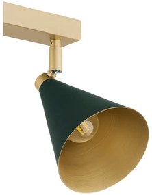 Argon 7148 - Bodové svietidlo LUCINDA 2xE14/7W/230V zelená