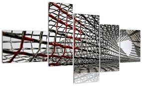 Obraz kovové mreže